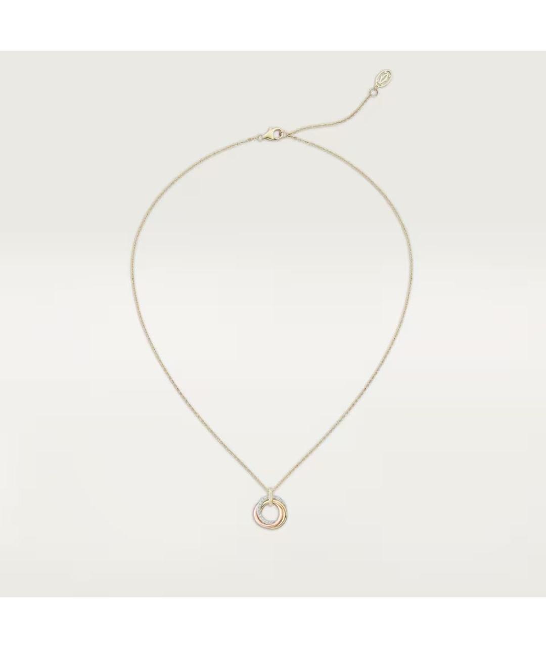 CARTIER Мульти колье из желтого золота, фото 7