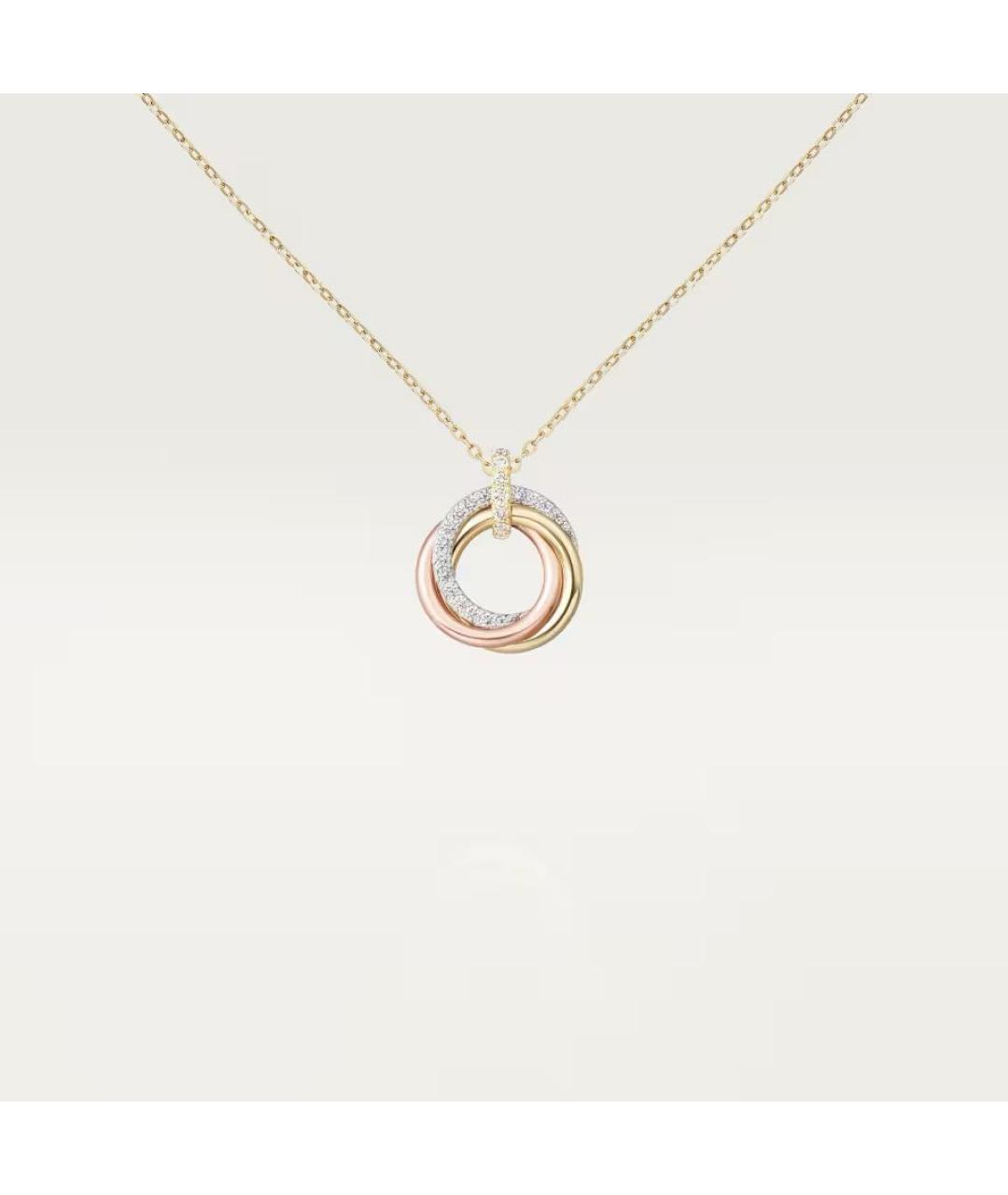 CARTIER Мульти колье из желтого золота, фото 3