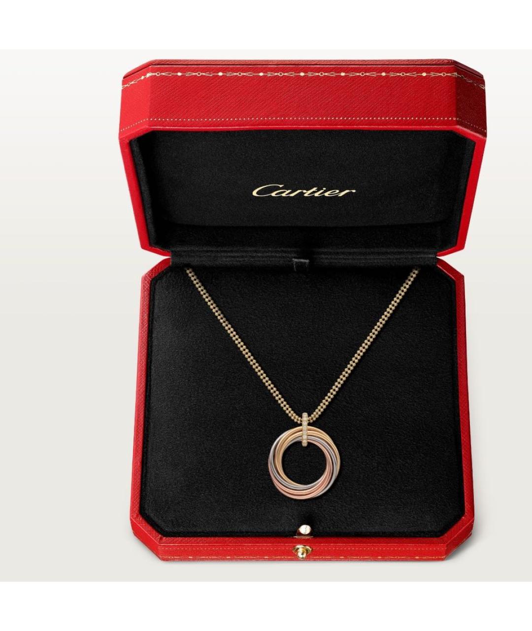 CARTIER Мульти колье из желтого золота, фото 8