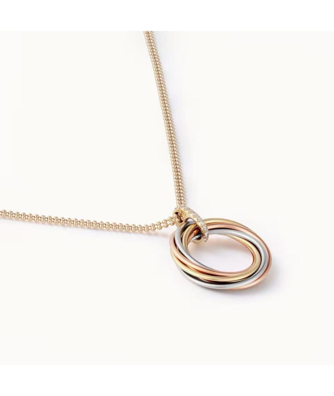CARTIER Мульти колье из желтого золота, фото 3