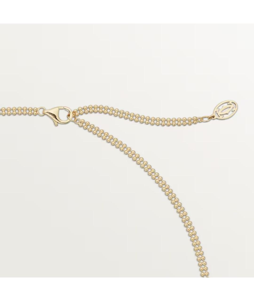 CARTIER Мульти колье из желтого золота, фото 5