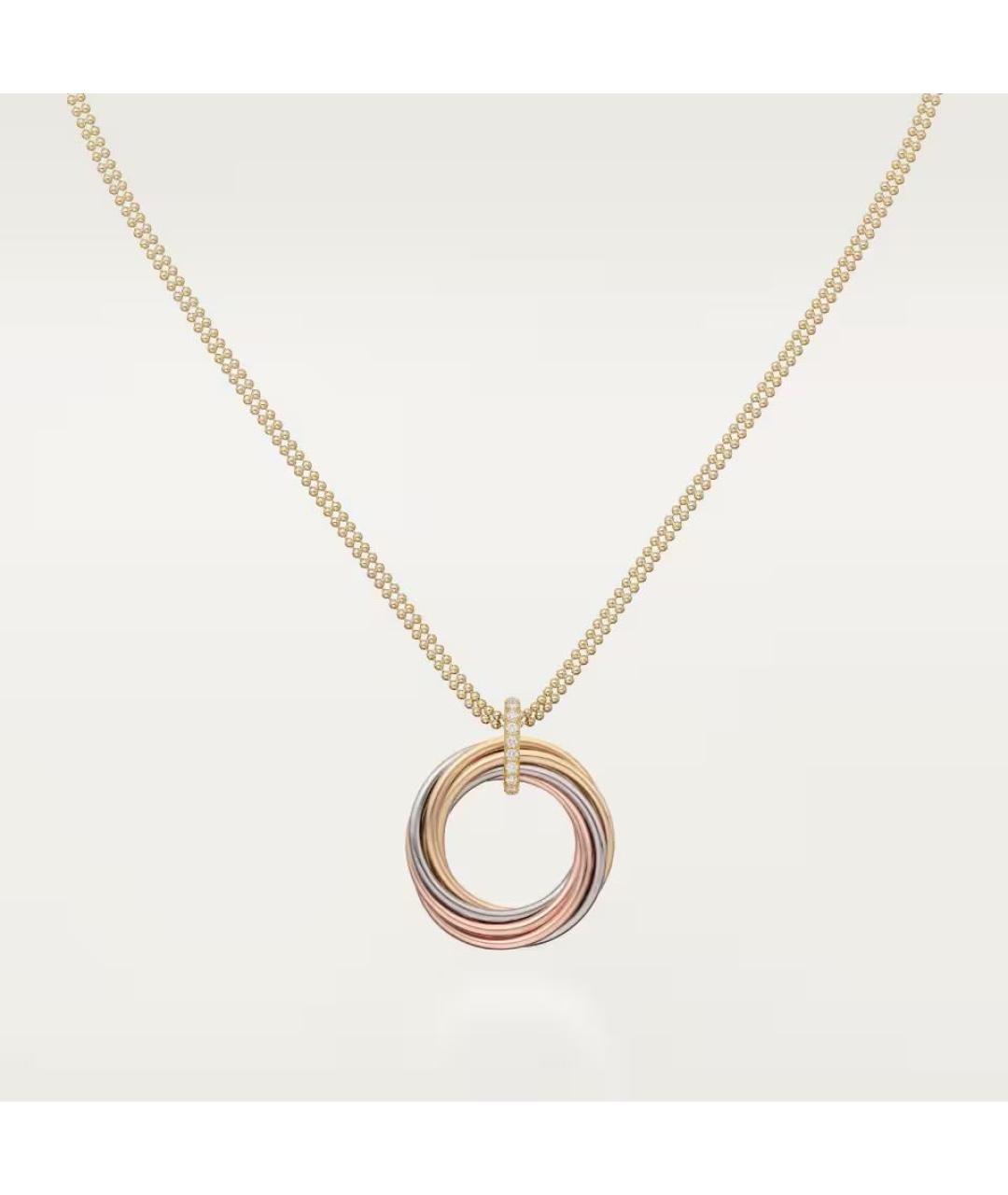 CARTIER Мульти колье из желтого золота, фото 4