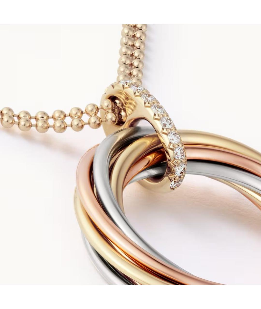 CARTIER Мульти колье из желтого золота, фото 2