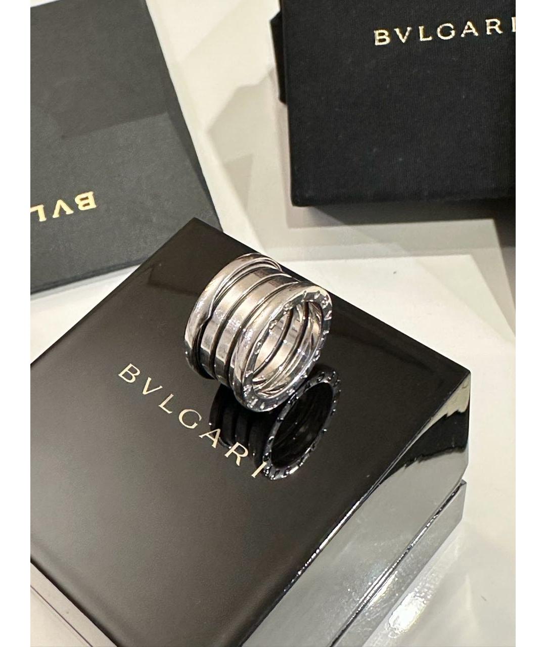 BVLGARI Белое кольцо из белого золота, фото 8