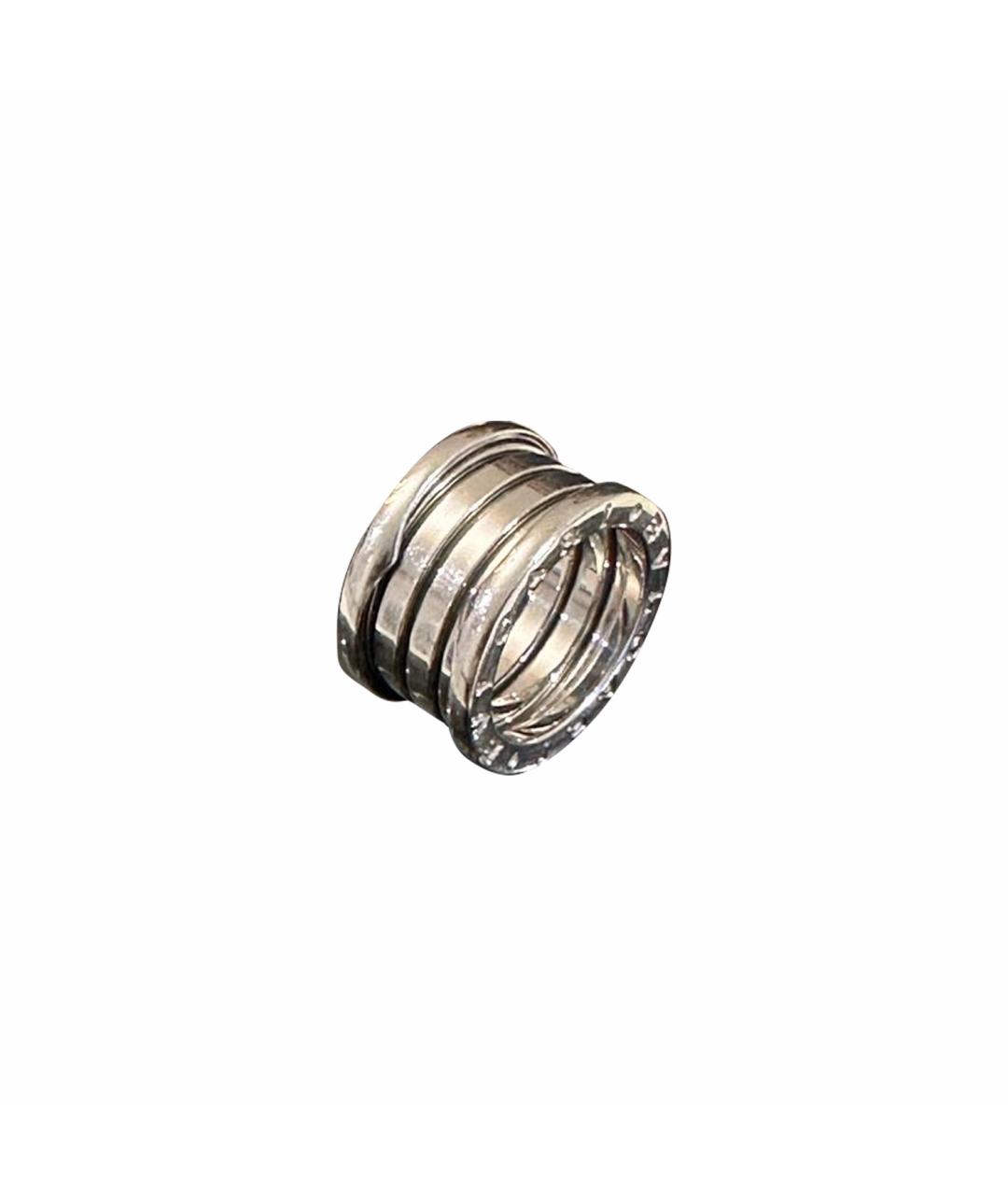 BVLGARI Белое кольцо из белого золота, фото 1