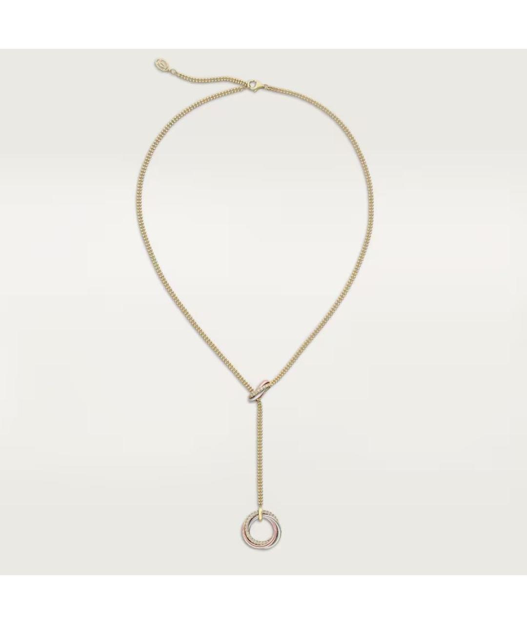 CARTIER Мульти колье из желтого золота, фото 6