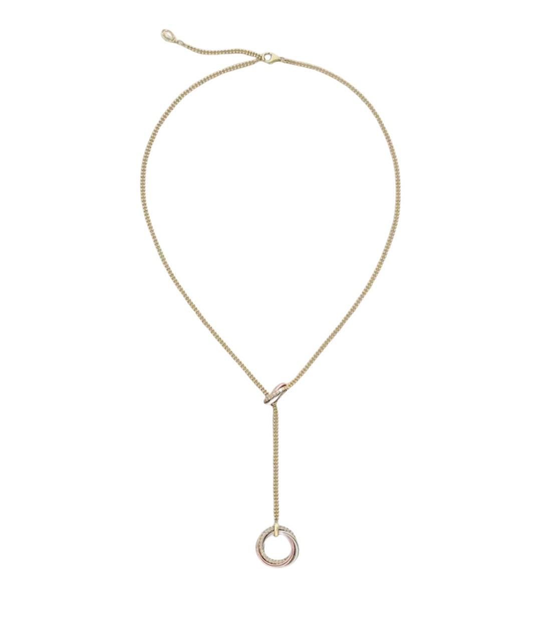 CARTIER Мульти колье из желтого золота, фото 1