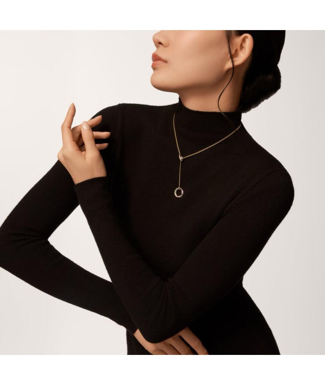 CARTIER Мульти колье из желтого золота, фото 5