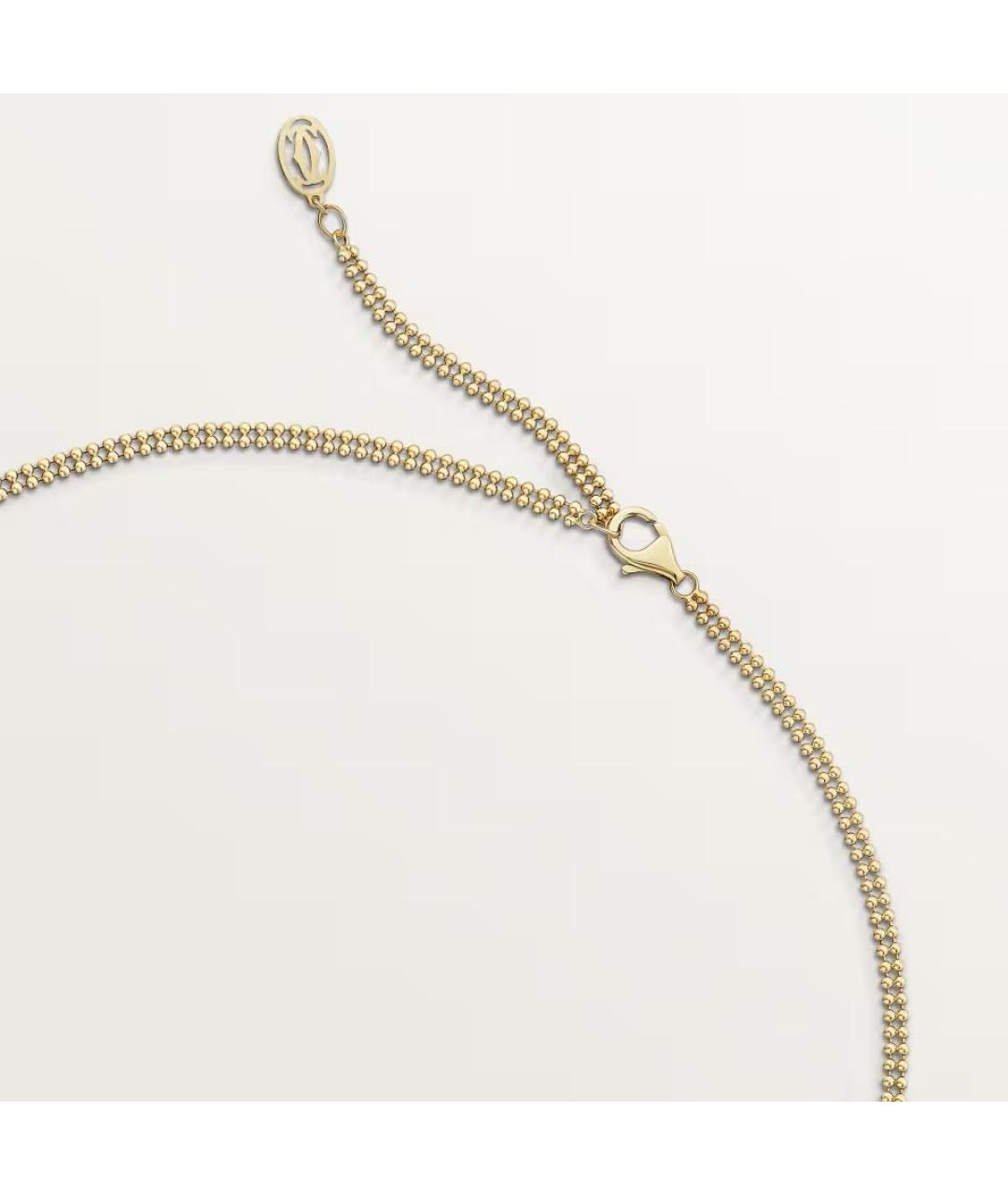 CARTIER Мульти колье из желтого золота, фото 3