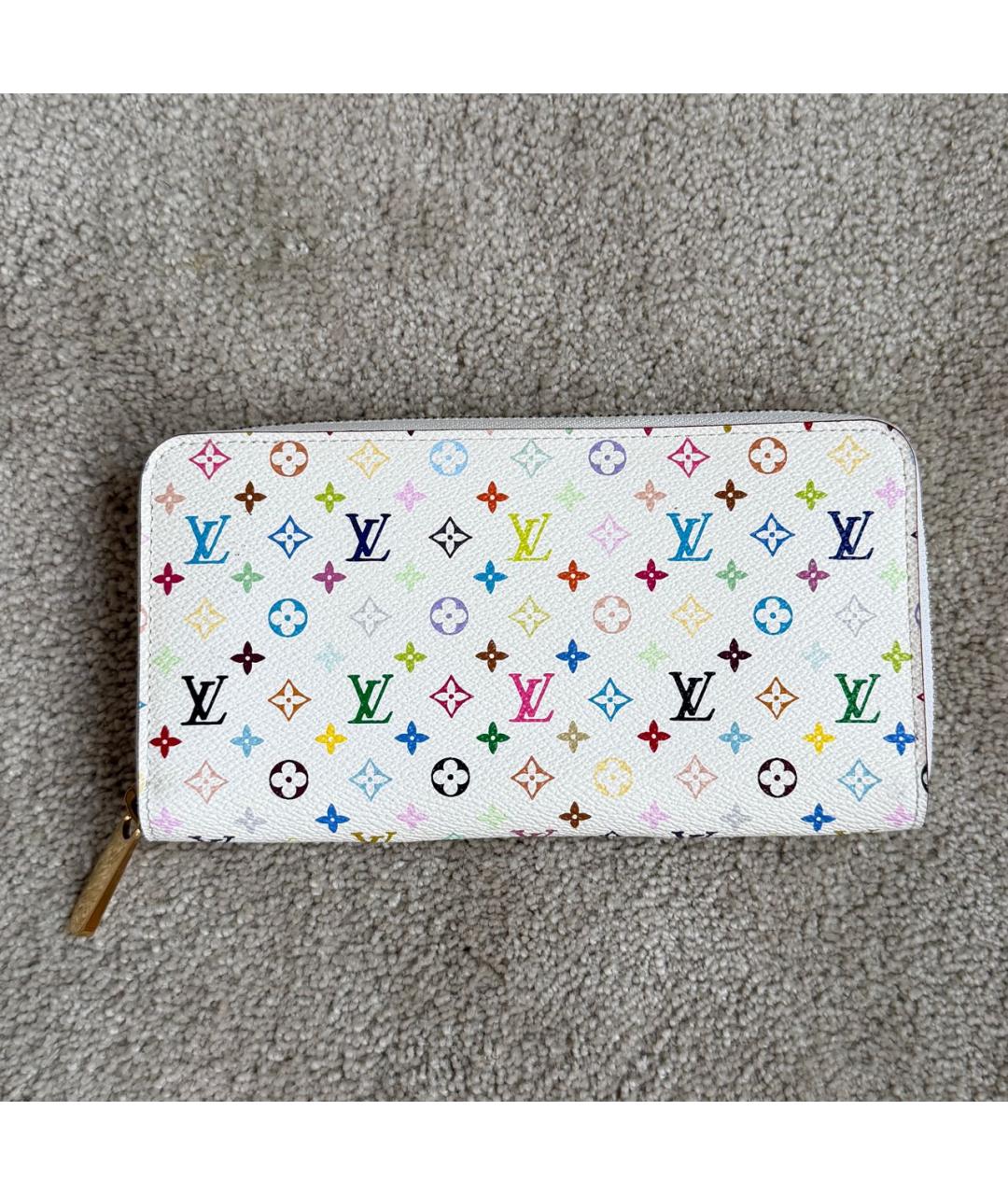 LOUIS VUITTON Белый кошелек, фото 7