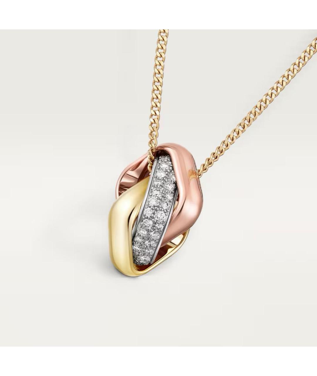 CARTIER Мульти колье из желтого золота, фото 3