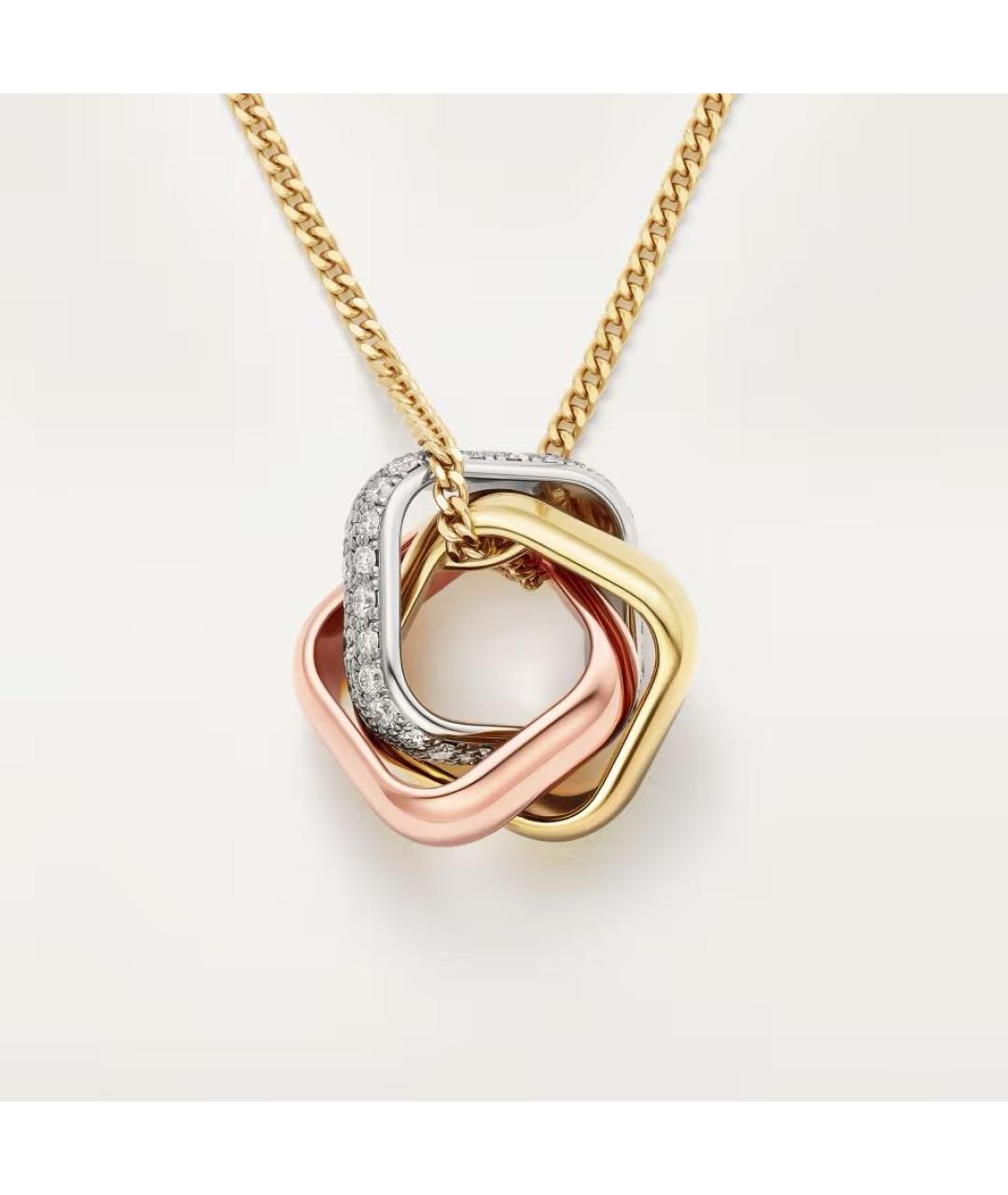 CARTIER Мульти колье из желтого золота, фото 6