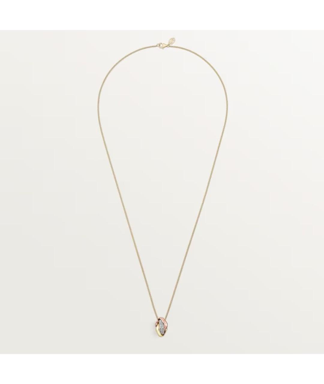 CARTIER Мульти колье из желтого золота, фото 9