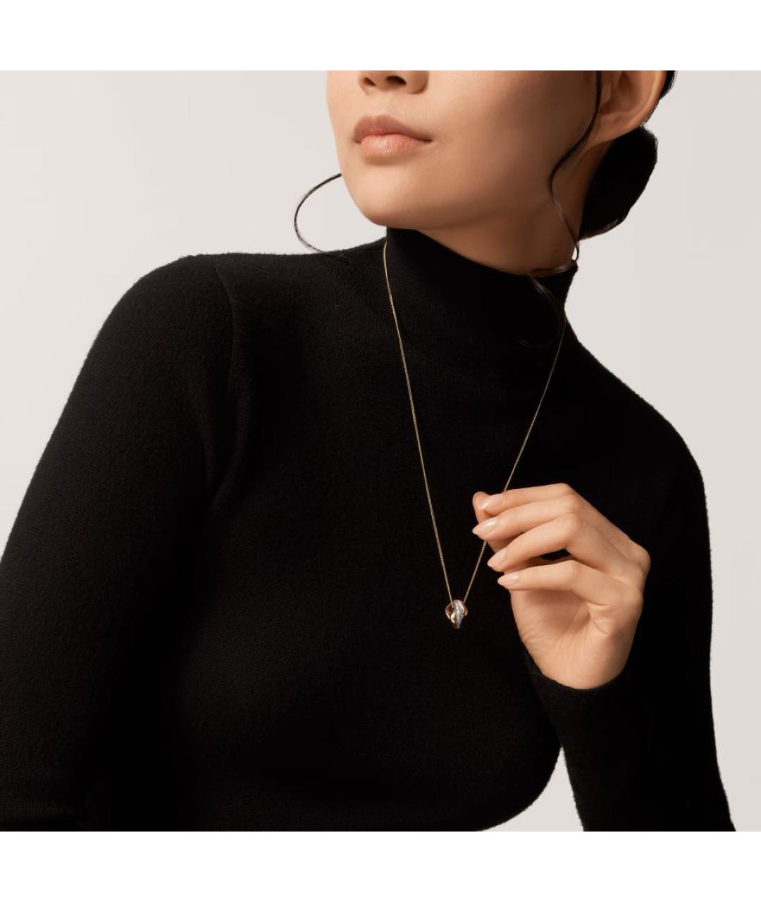 CARTIER Мульти колье из желтого золота, фото 7