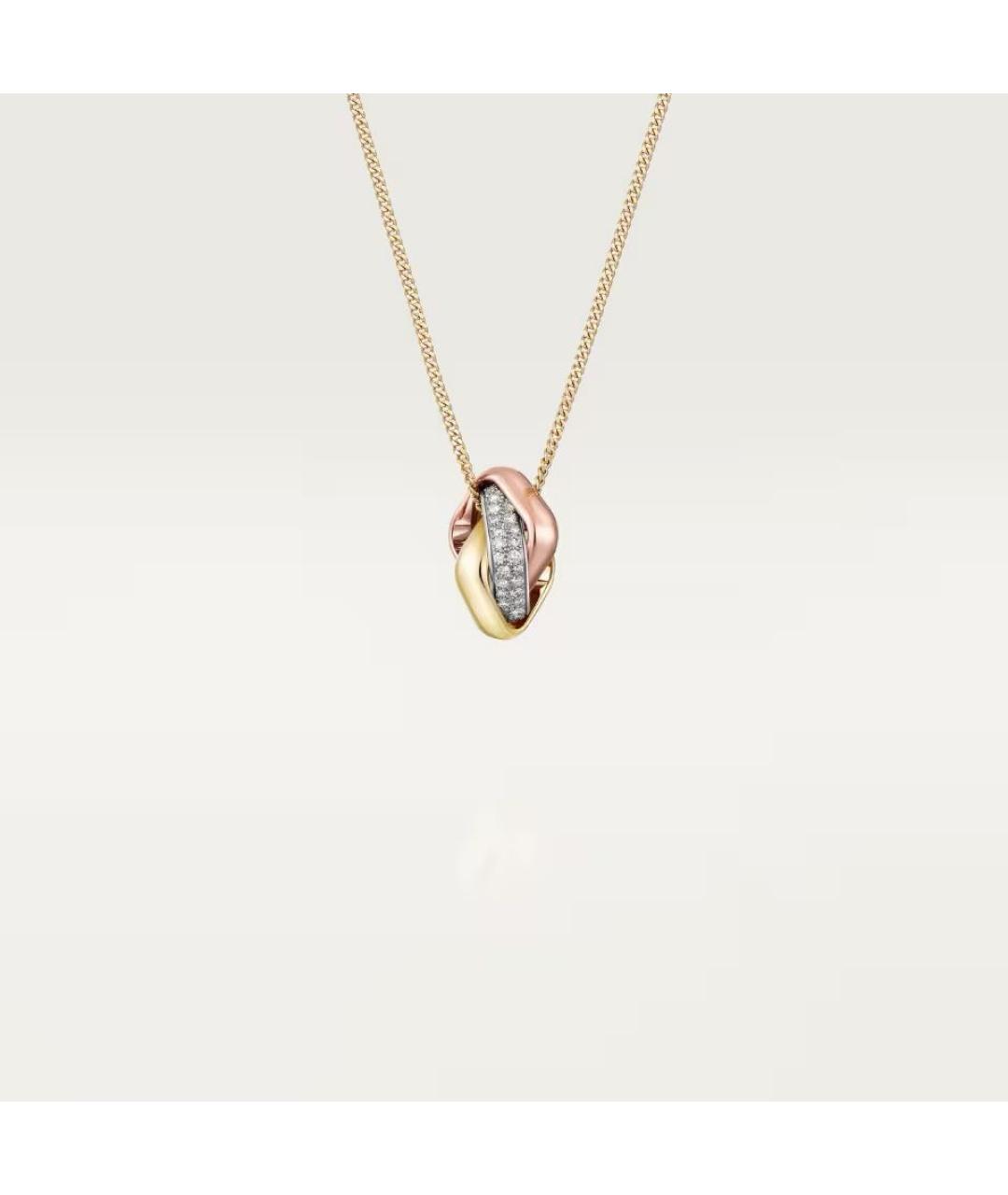 CARTIER Мульти колье из желтого золота, фото 4