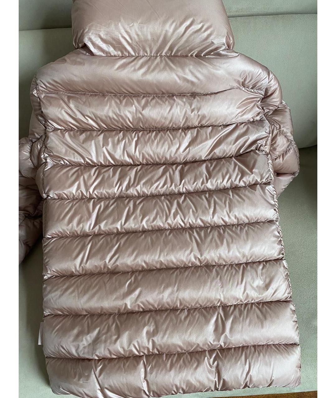 MONCLER Бежевый пуховик, фото 2