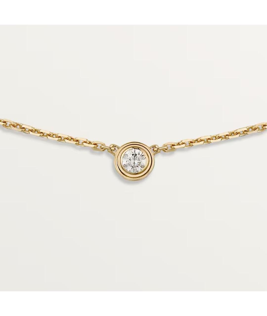 CARTIER Золотое колье из желтого золота, фото 3