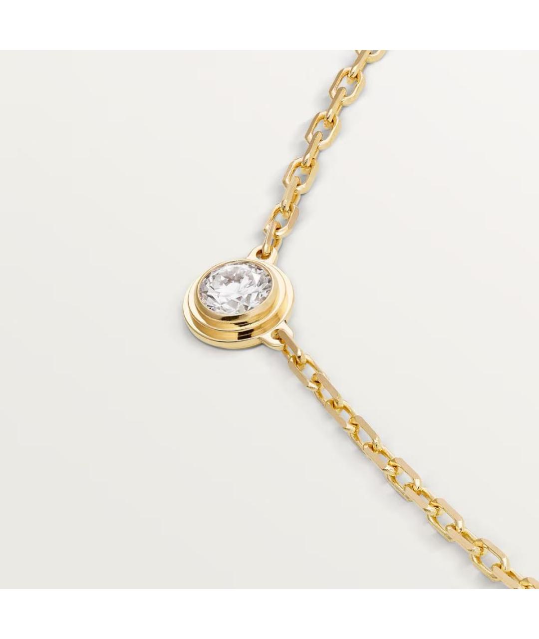 CARTIER Золотое колье из желтого золота, фото 3
