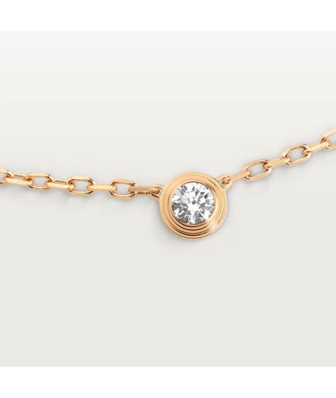 CARTIER Золотое колье из желтого золота, фото 2