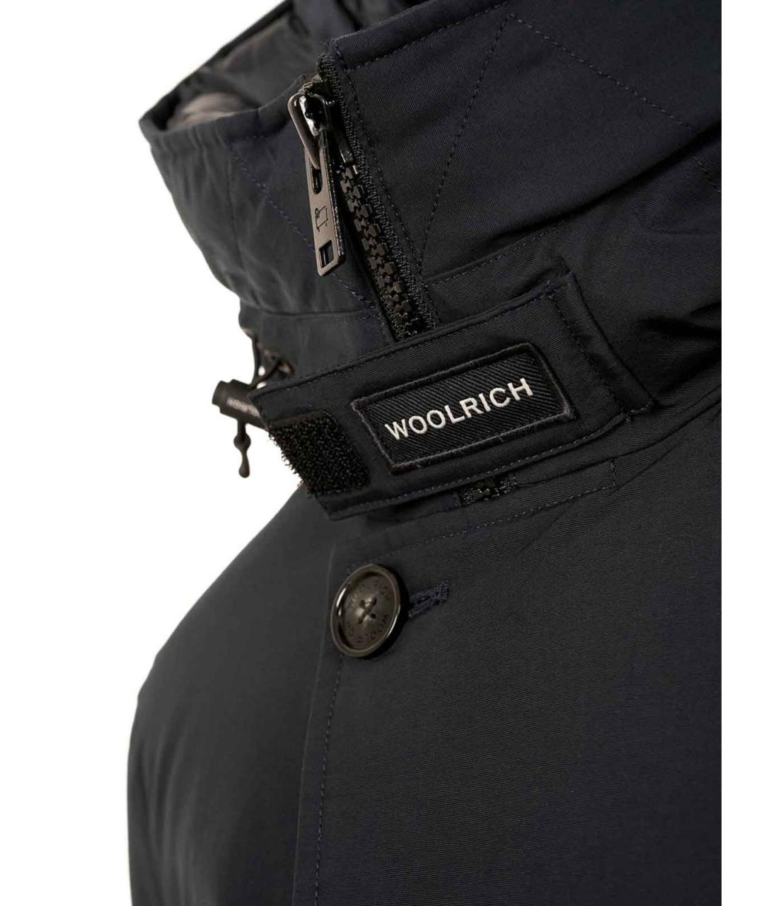 WOOLRICH Темно-синяя полиамидовая парка, фото 2