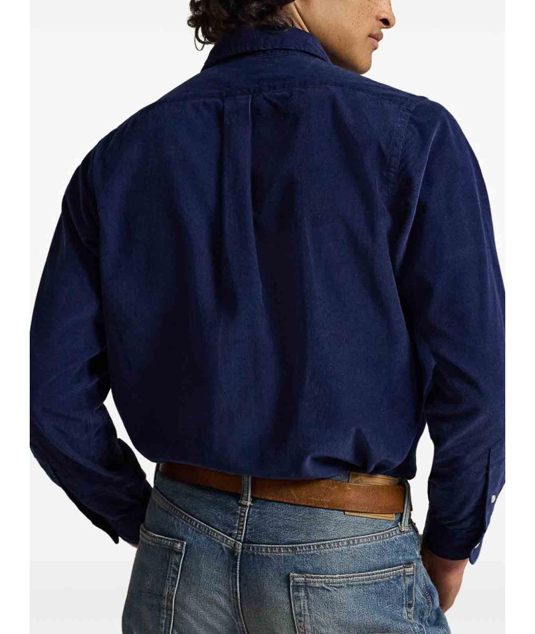 POLO RALPH LAUREN Синяя кэжуал рубашка, фото 5