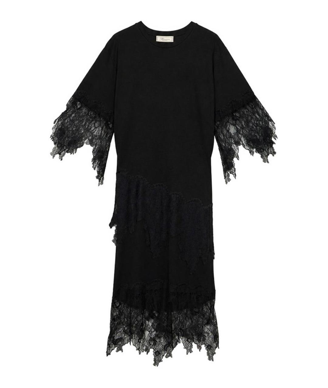 BLUMARINE Черное полиамидовое повседневное платье, фото 1