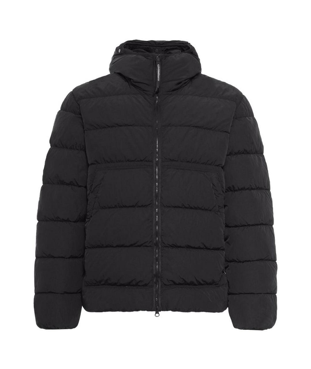 CP COMPANY Черный пуховик, фото 1