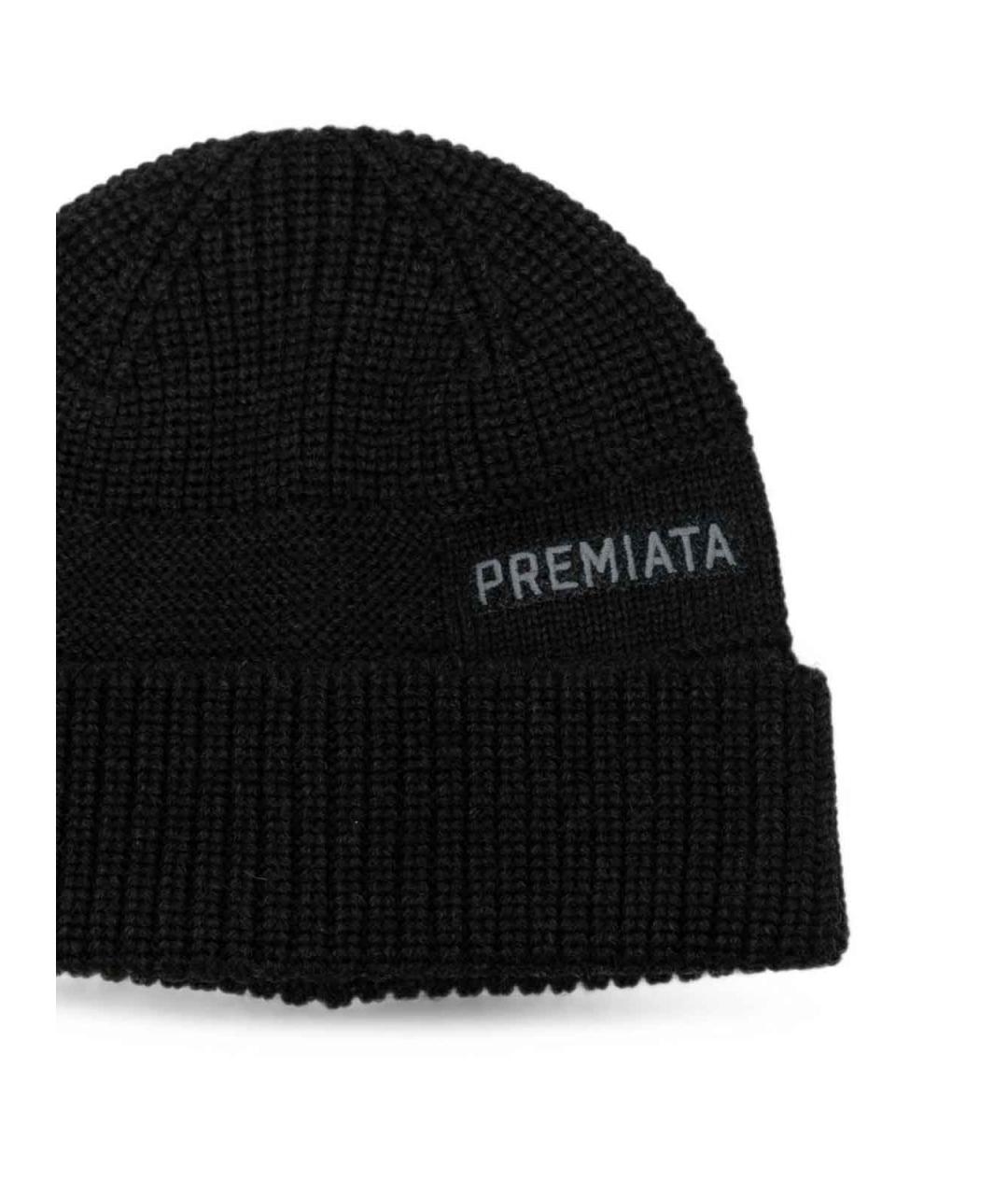 PREMIATA Серая шерстяная шапка, фото 3