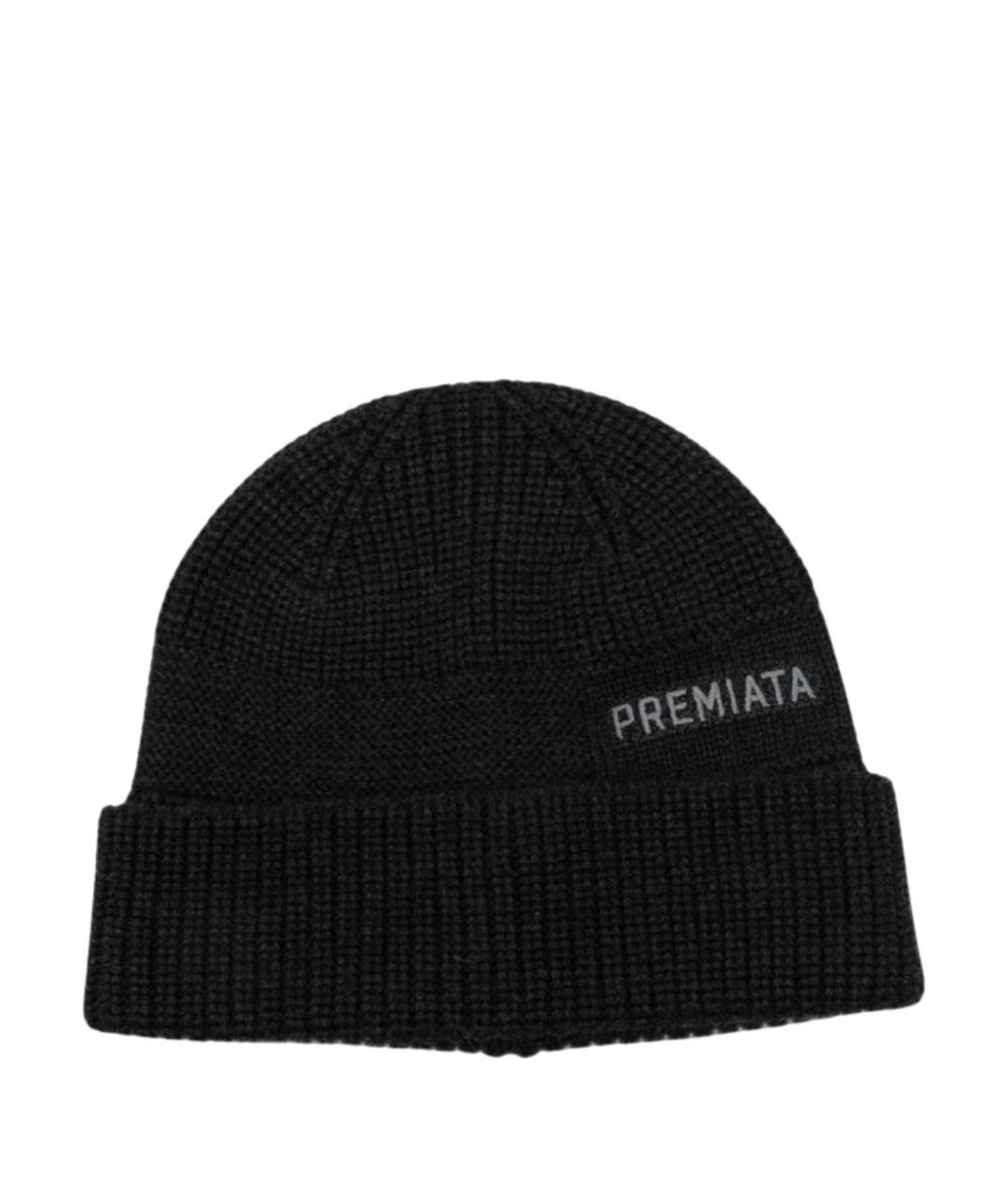 PREMIATA Серая шерстяная шапка, фото 1