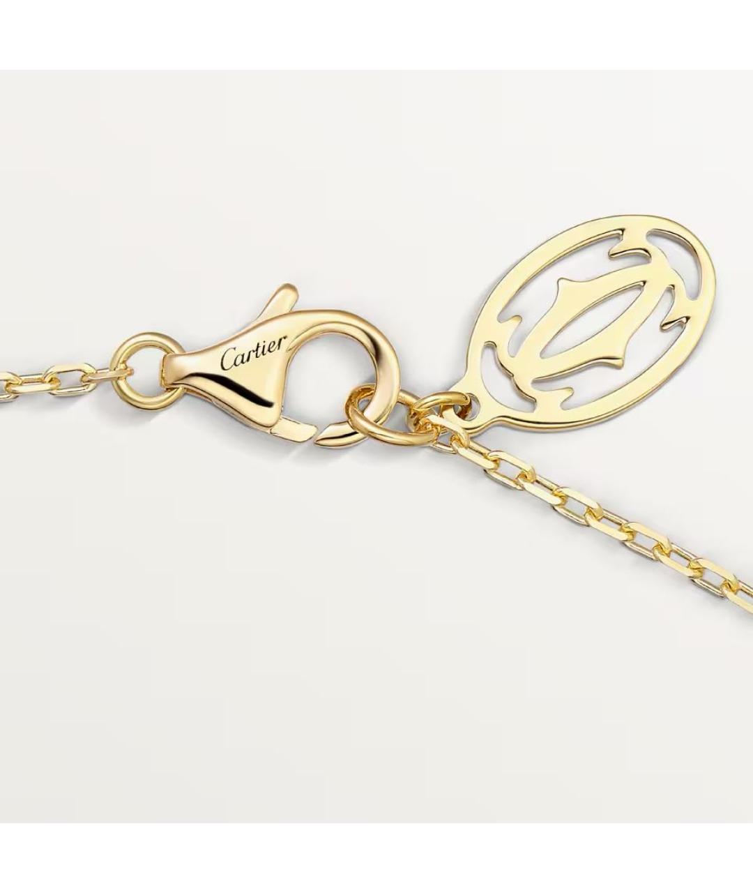 CARTIER Золотое колье из желтого золота, фото 4