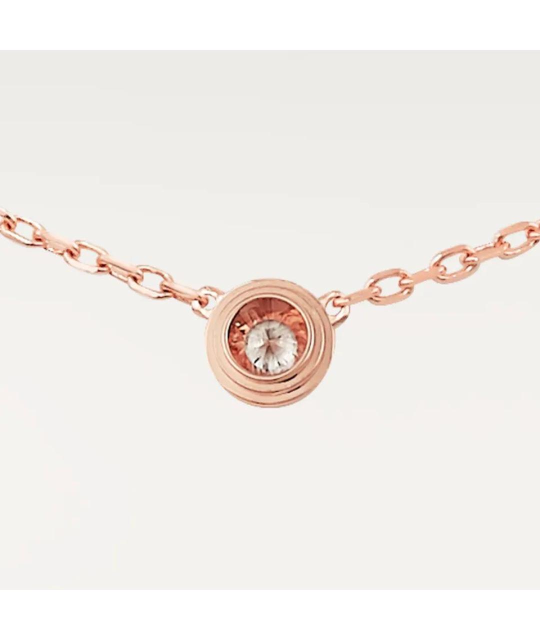CARTIER Розовое колье из розового золота, фото 3
