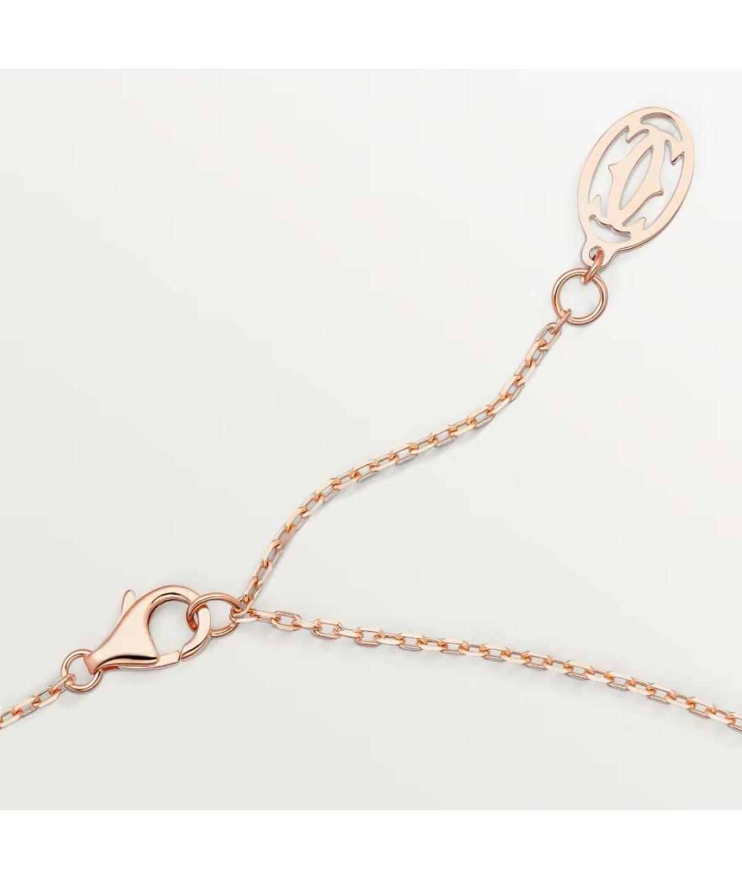 CARTIER Розовое колье из розового золота, фото 5