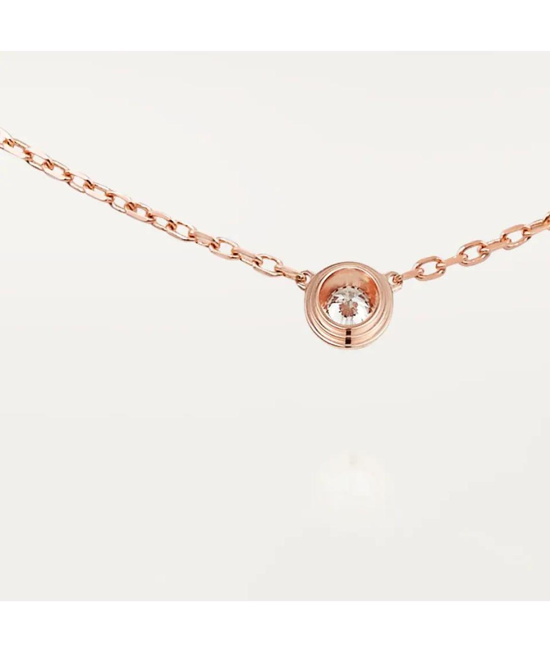 CARTIER Розовое колье из розового золота, фото 4