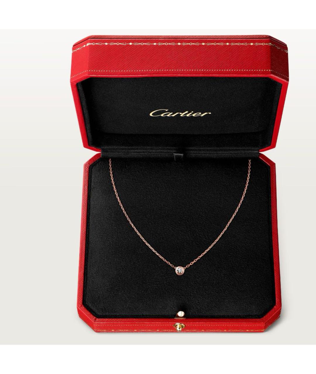 CARTIER Розовое колье из розового золота, фото 7