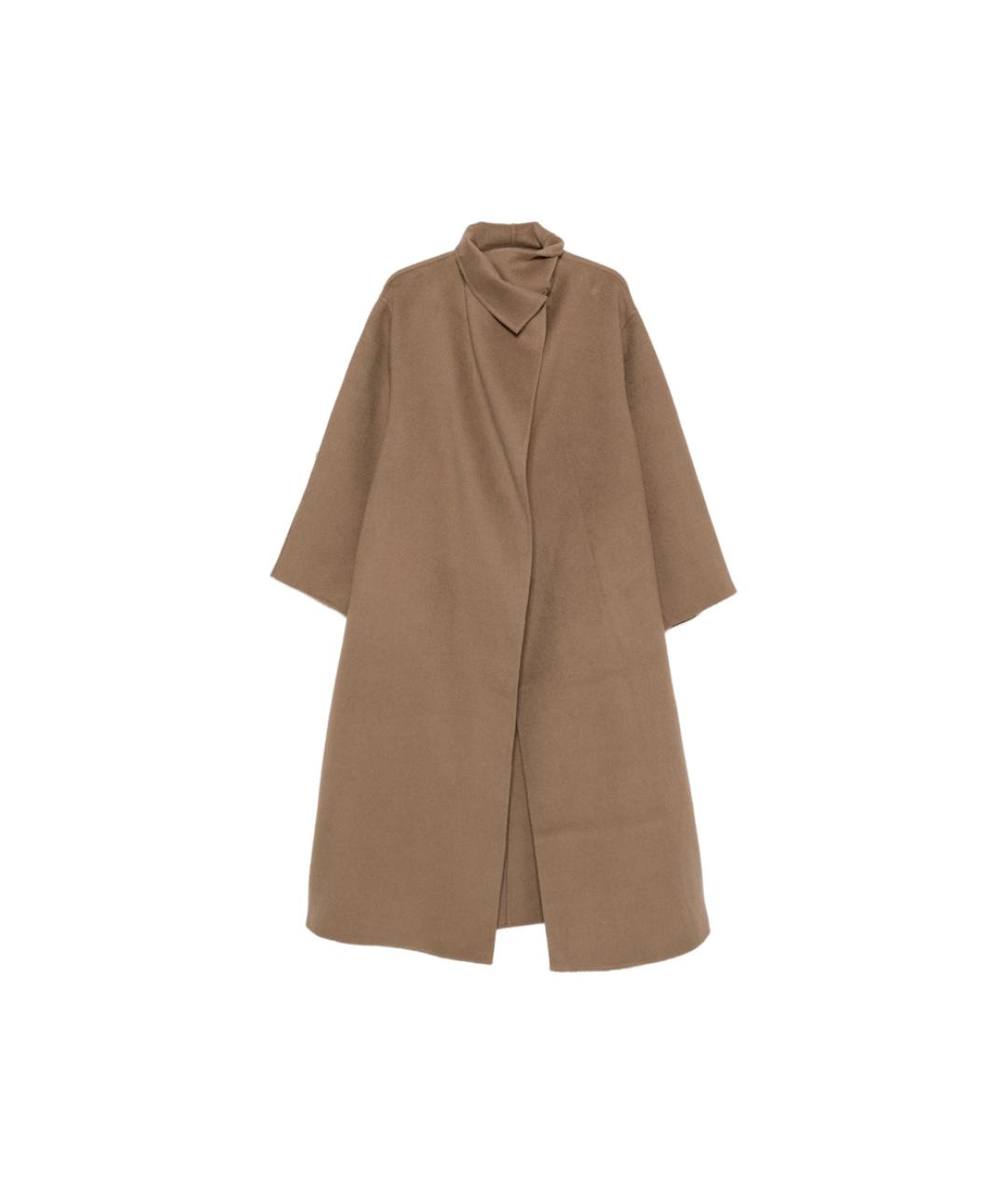 ALMADA LABEL Коричневое пальто, фото 6