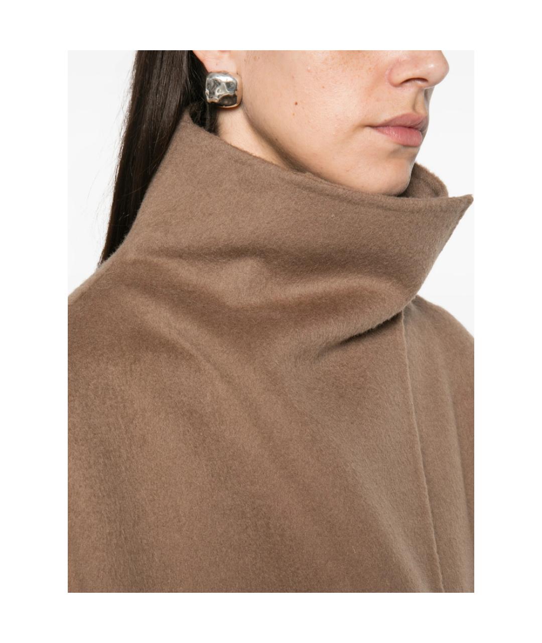 ALMADA LABEL Коричневое пальто, фото 4