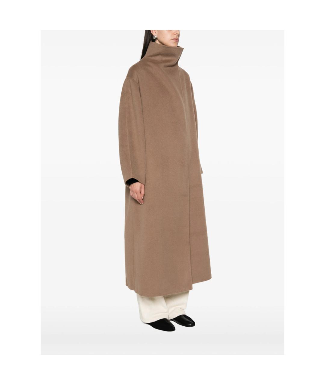 ALMADA LABEL Коричневое пальто, фото 3