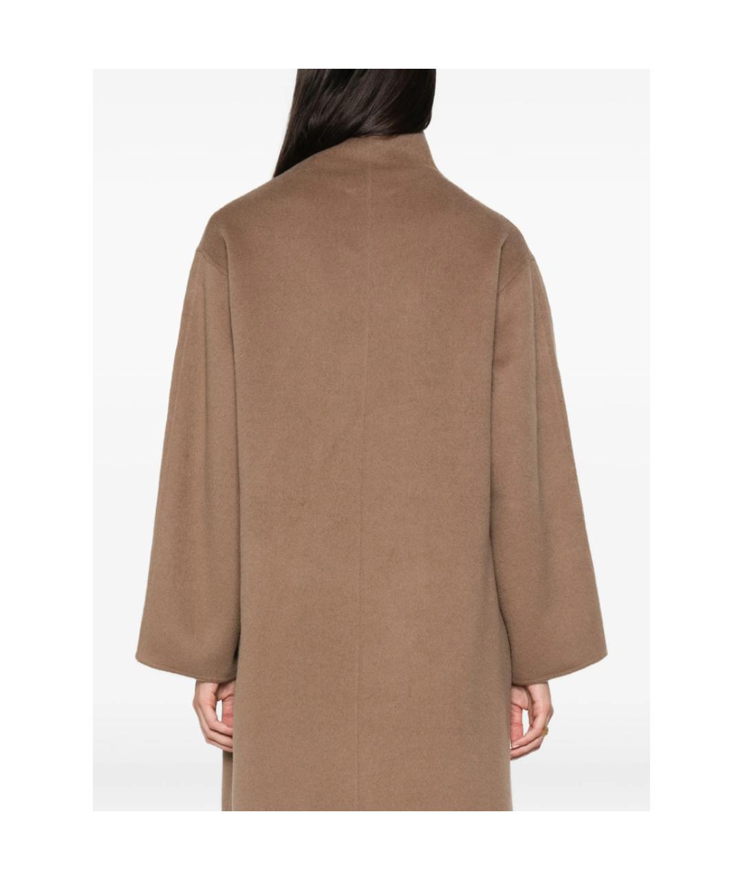 ALMADA LABEL Коричневое пальто, фото 2