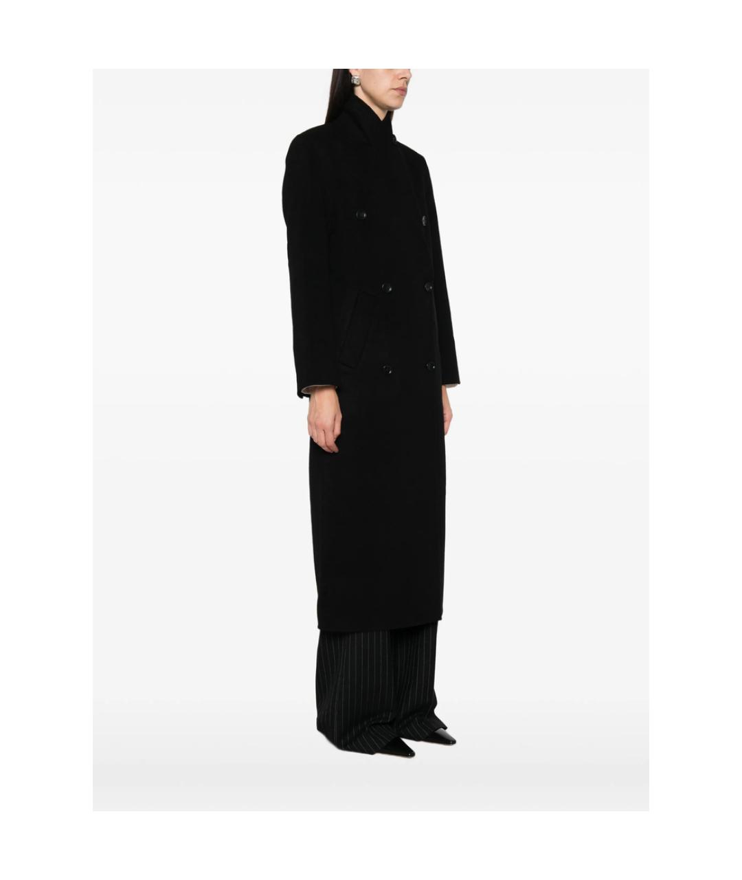 ALMADA LABEL Черное пальто, фото 2