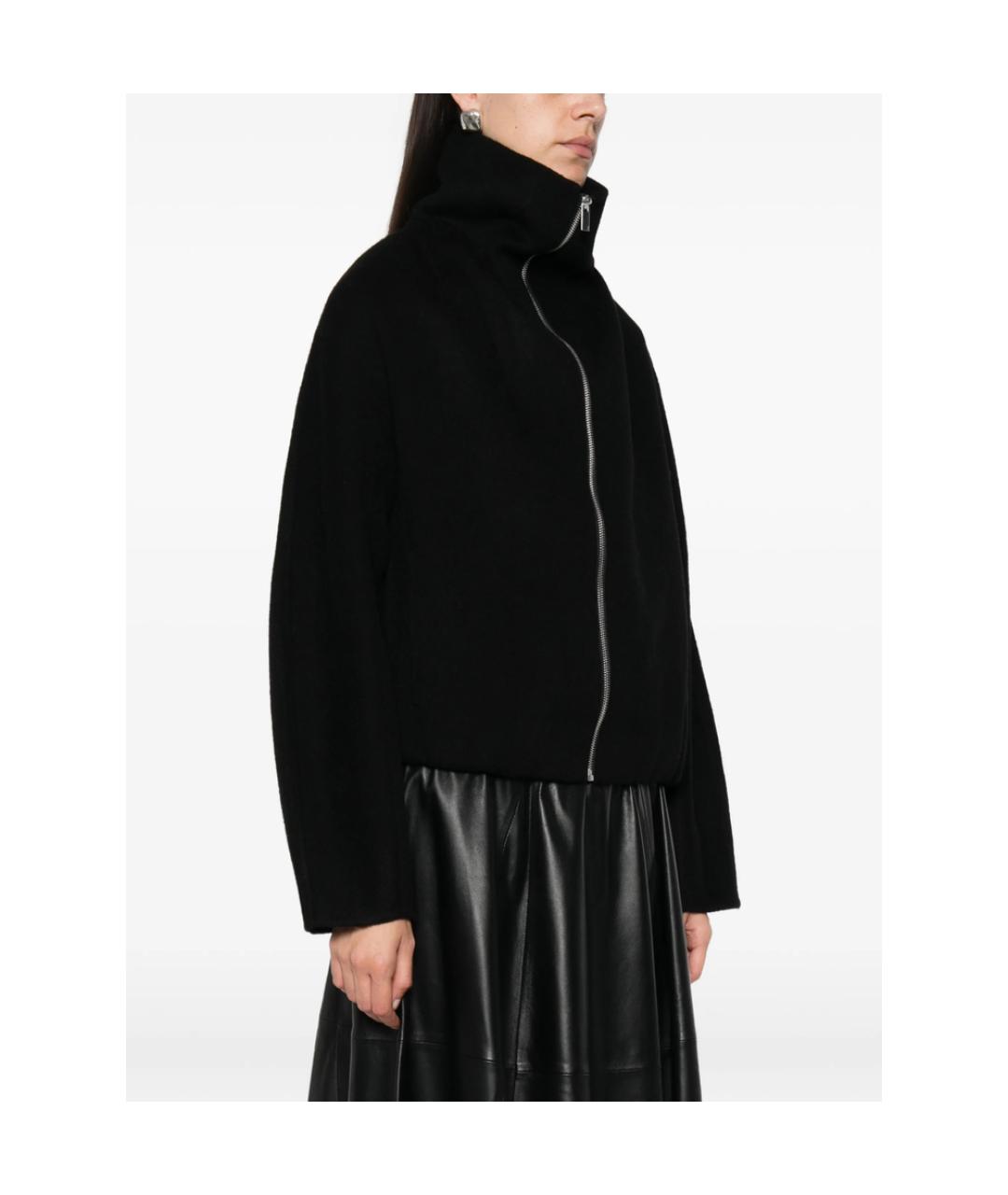 ALMADA LABEL Черная шерстяная куртка, фото 4