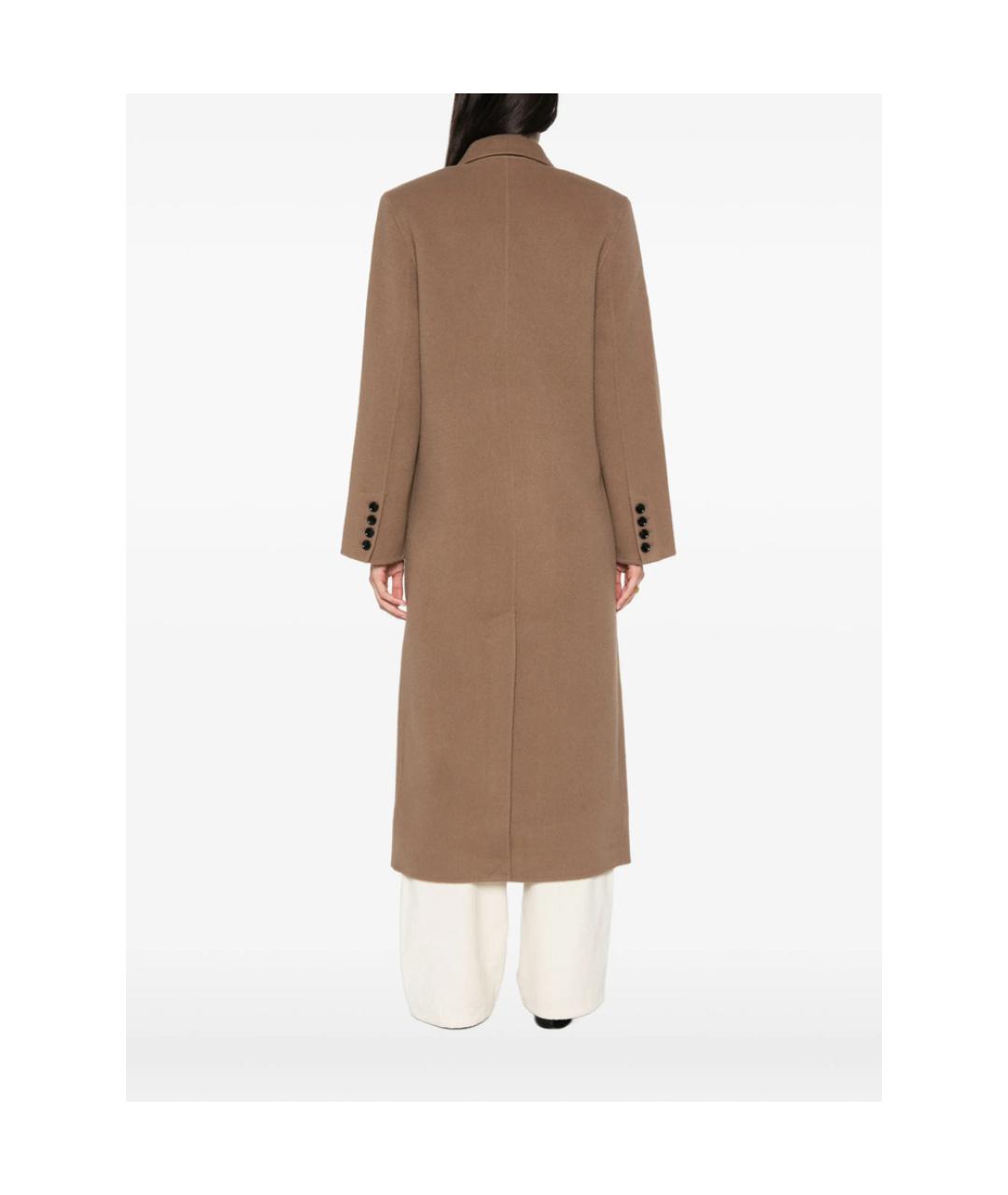 ALMADA LABEL Коричневое пальто, фото 2