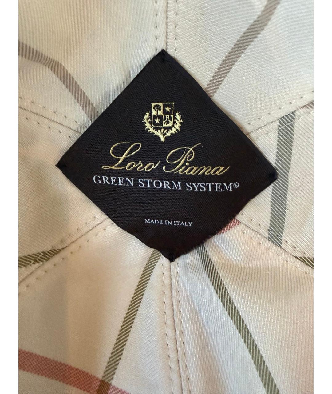 LORO PIANA Серая хлопковая кепка/бейсболка, фото 6