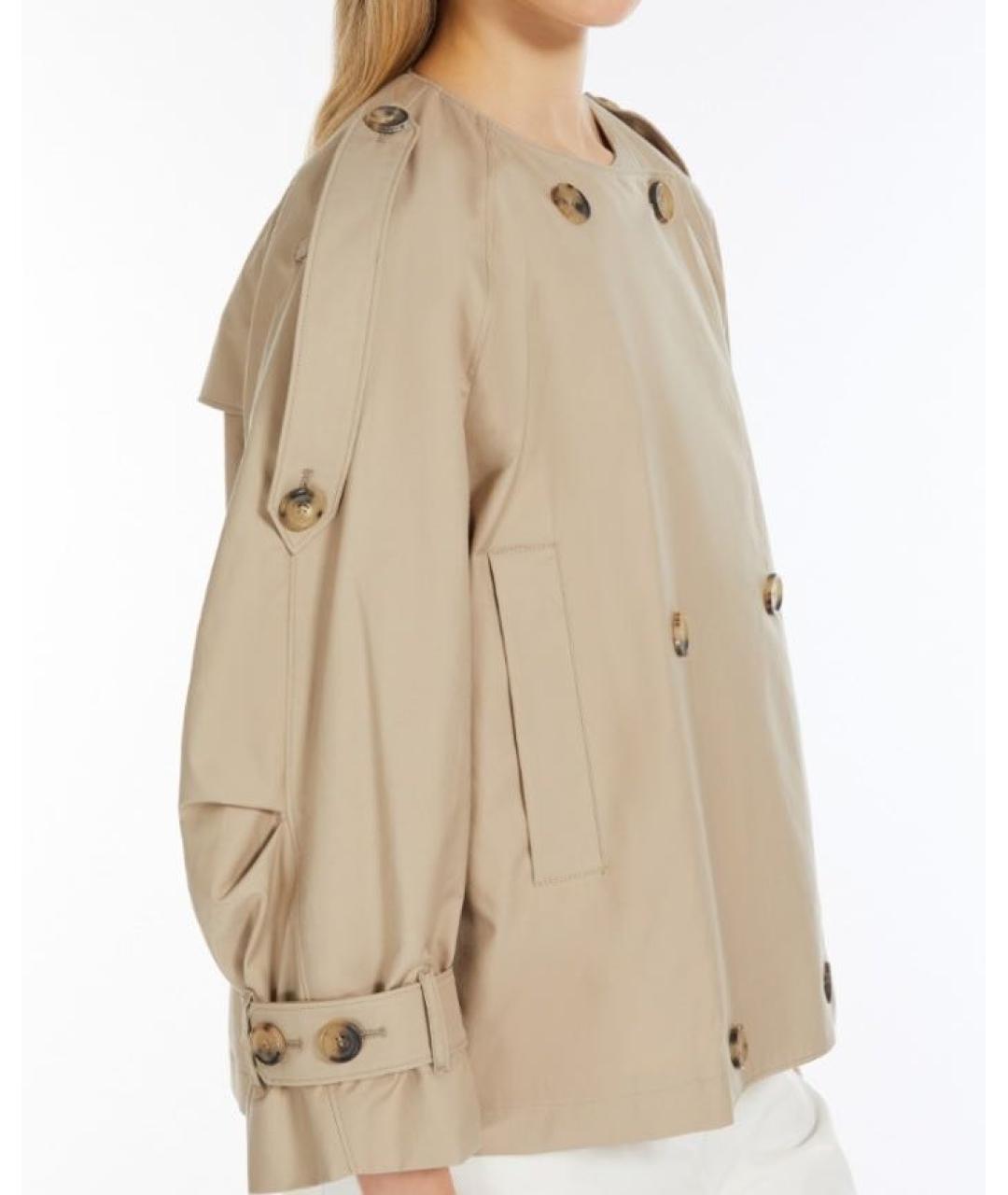 MAX MARA Бежевая куртка, фото 2