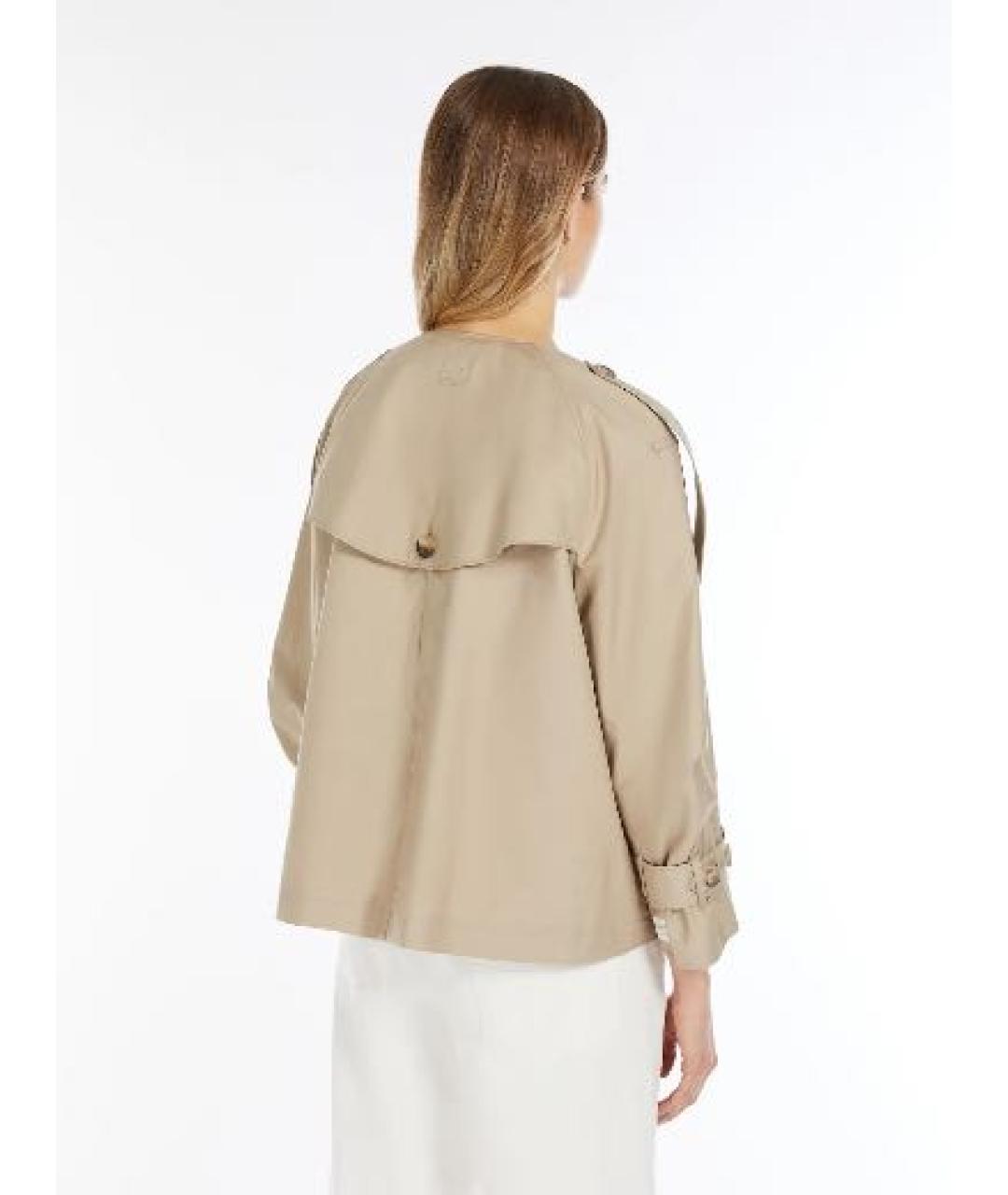 MAX MARA Бежевая куртка, фото 3