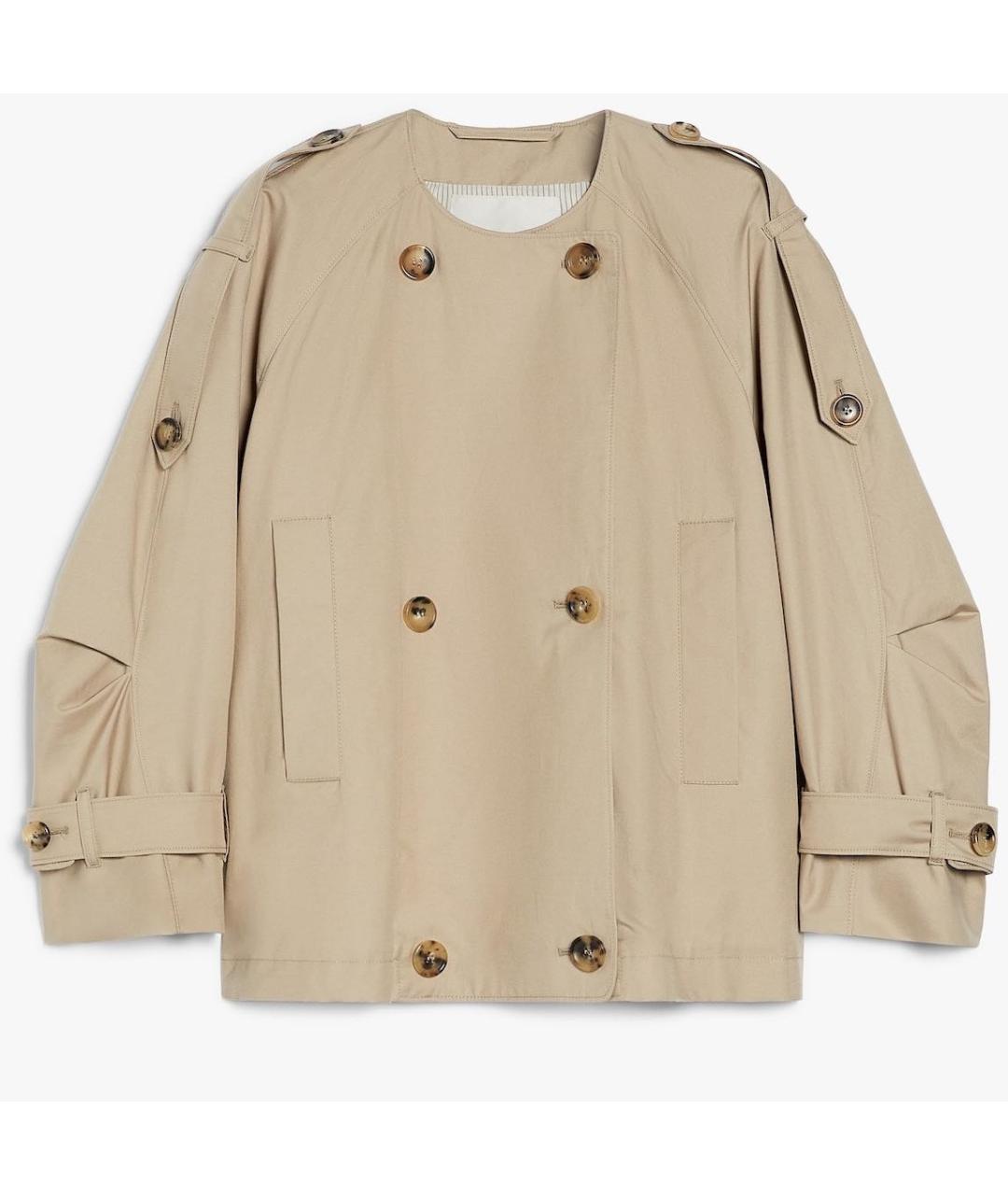 MAX MARA Бежевая куртка, фото 5