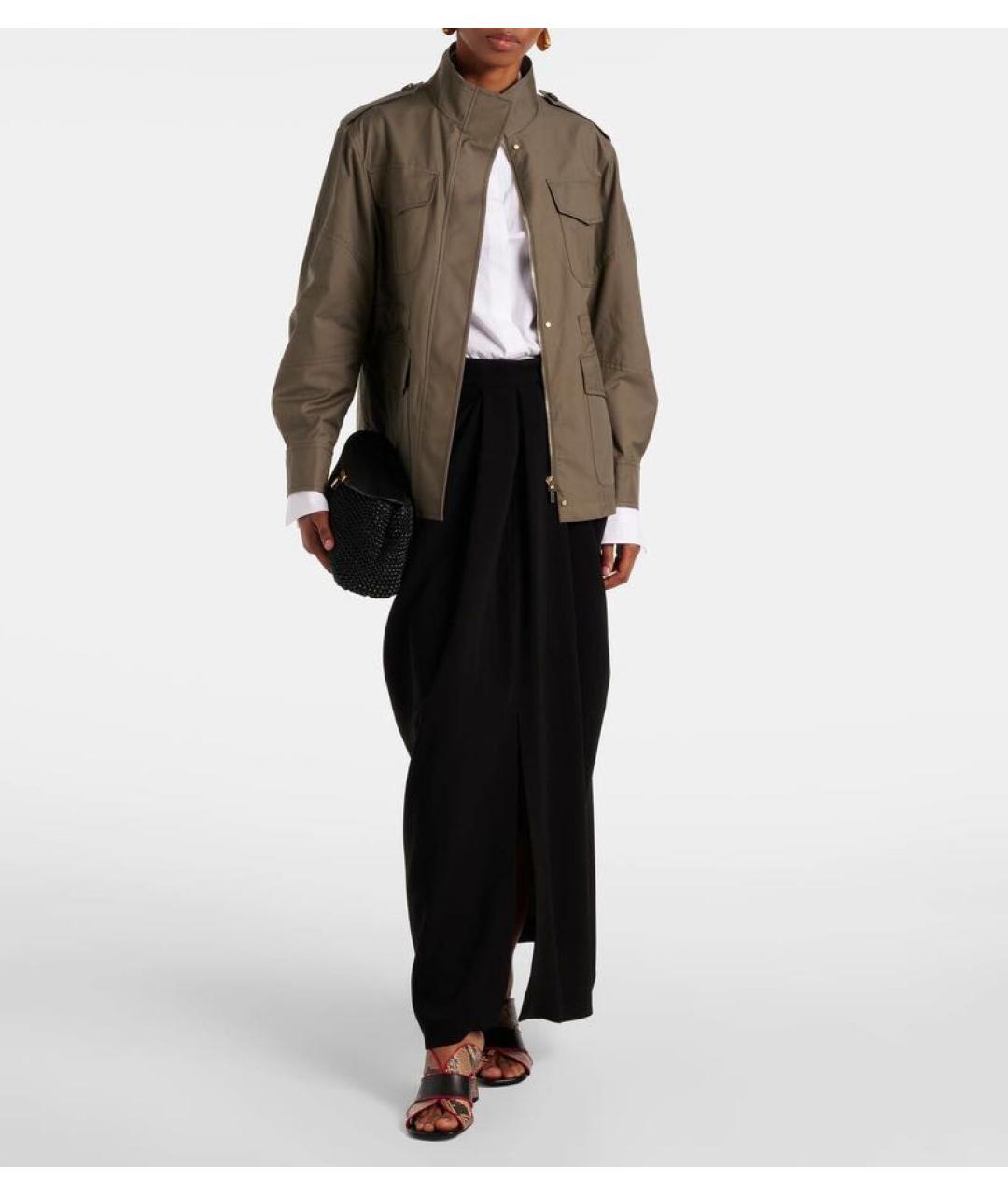 'S MAX MARA Хаки парка, фото 2