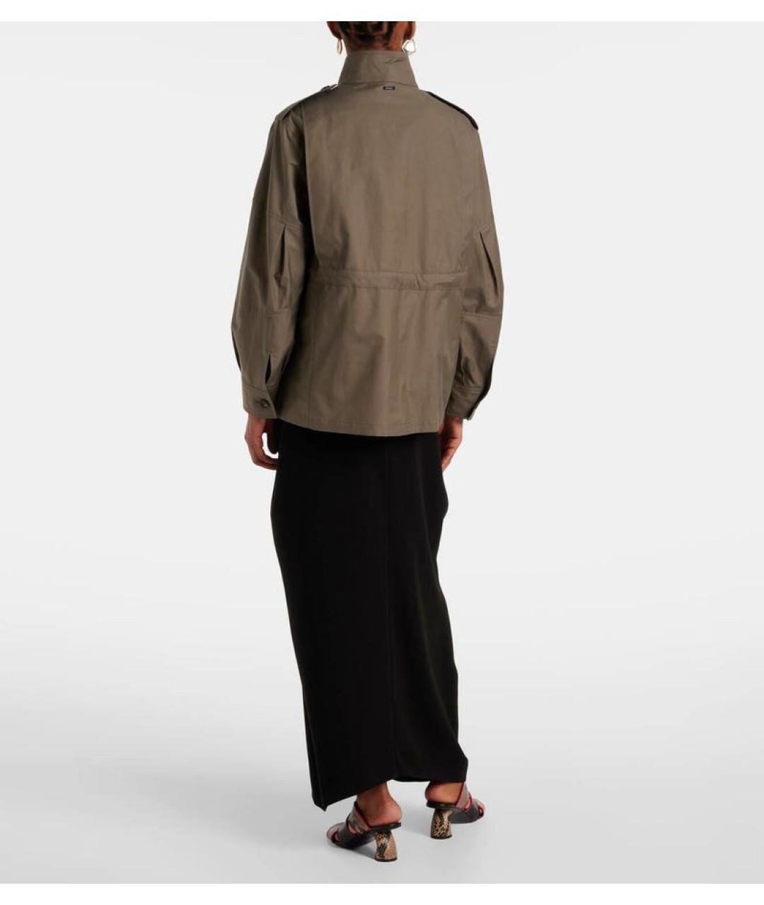 'S MAX MARA Хаки парка, фото 3
