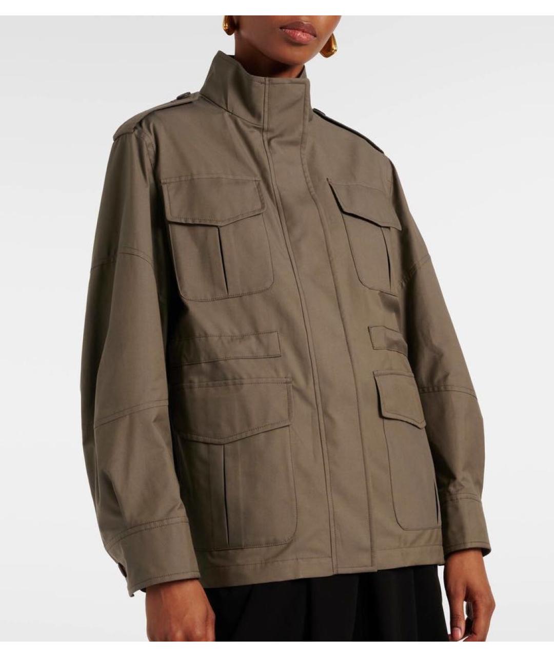 'S MAX MARA Хаки парка, фото 6