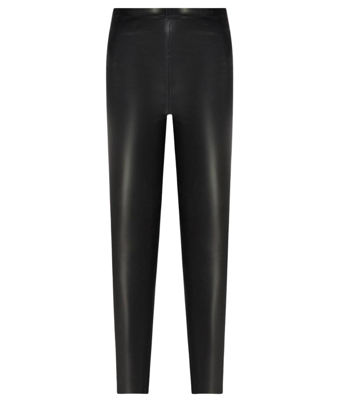 SAINT LAURENT Черные леггинсы и велосипедки, фото 1