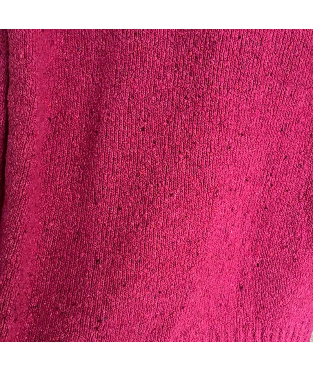 BURBERRY Розовый шерстяной джемпер / свитер, фото 6